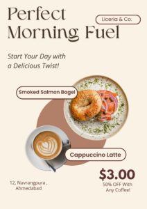 Breakfast promotional poster